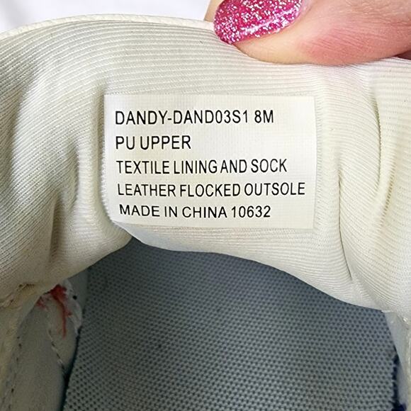 Steve Madden Dandy Faux Leather Platform Sneakers 8M - Picture 6 of 9